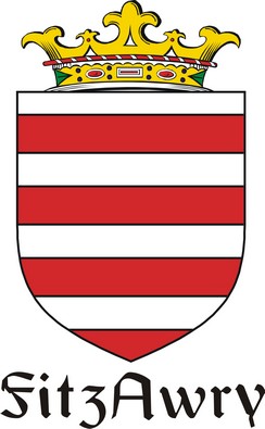 Thumbnail FitzAwry Family Crest / Irish Coat of Arms Image Download