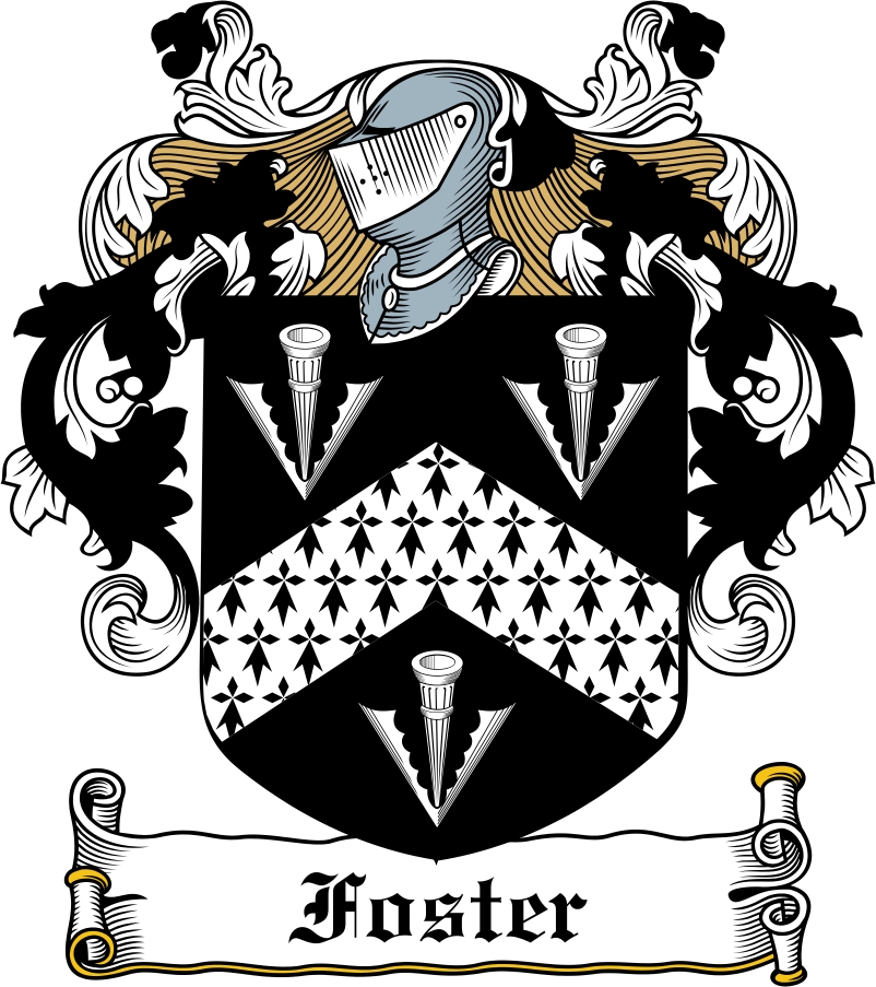 Thumbnail Foster Family Crest / Irish Coat of Arms Image Download