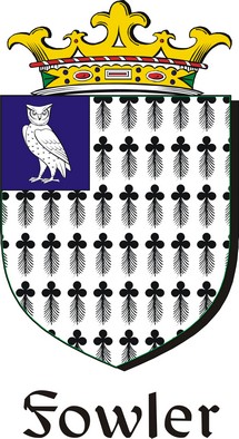 Thumbnail Fowler Family Crest / Irish Coat of Arms Image Download