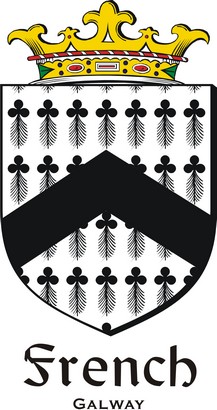 Thumbnail French-Gal Family Crest / Irish Coat of Arms Image Download