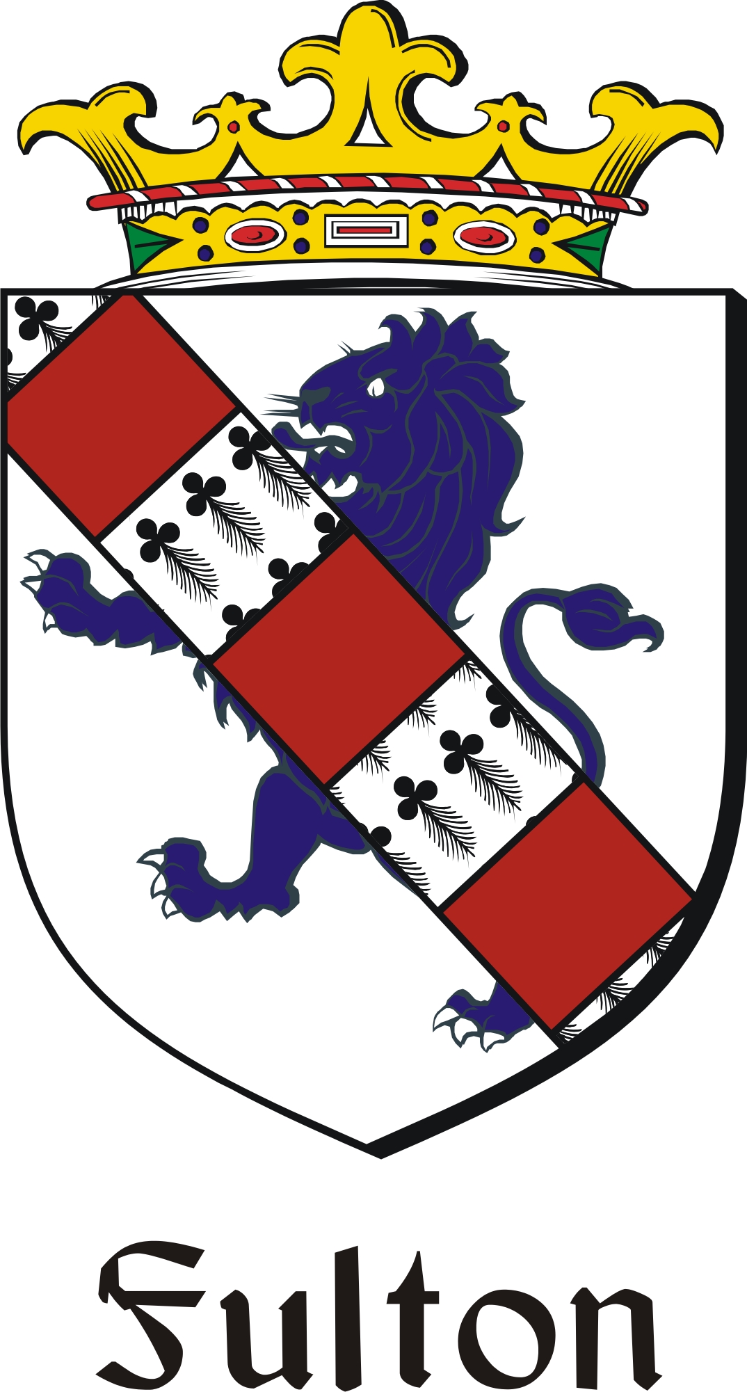 Thumbnail Fulton Family Crest / Irish Coat of Arms Image Download