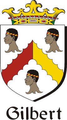 Thumbnail Gilbert Family Crest / Irish Coat of Arms Image Download