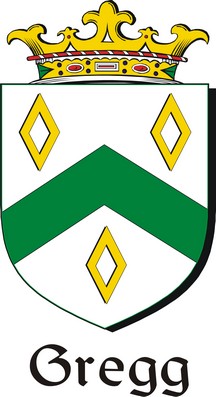 Thumbnail Gregg Family Crest / Irish Coat of Arms Image Download