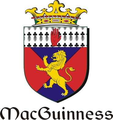 Thumbnail Guinness-Mac Family Crest / Irish Coat of Arms Image Download