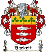Thumbnail Hackett Family Crest / Irish Coat of Arms Image Download