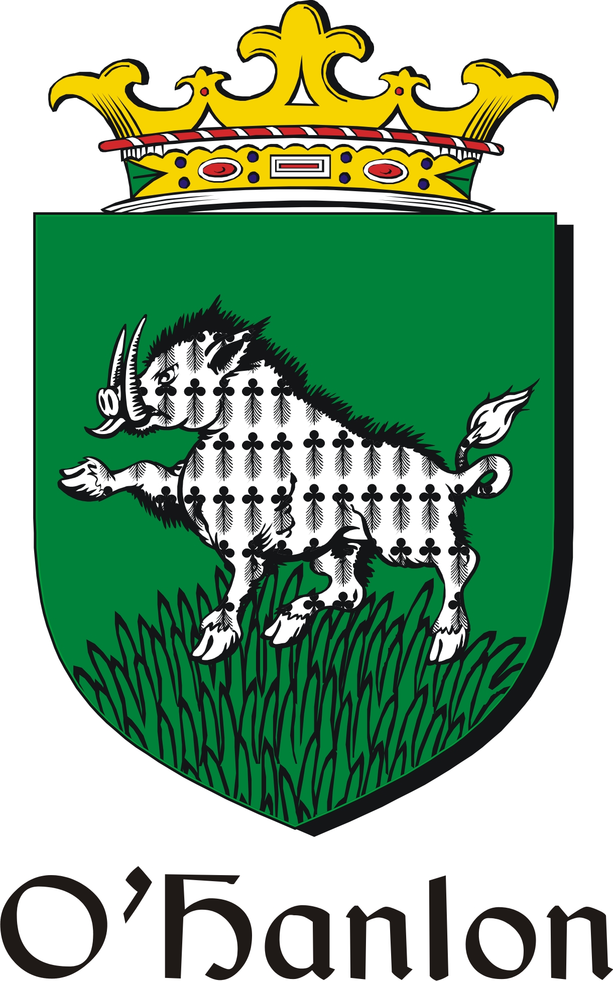 Thumbnail Hanlon-O Family Crest / Irish Coat of Arms Image Download Thumbnail Hanlon-O Family Crest / Irish Coat of Arms Image Download