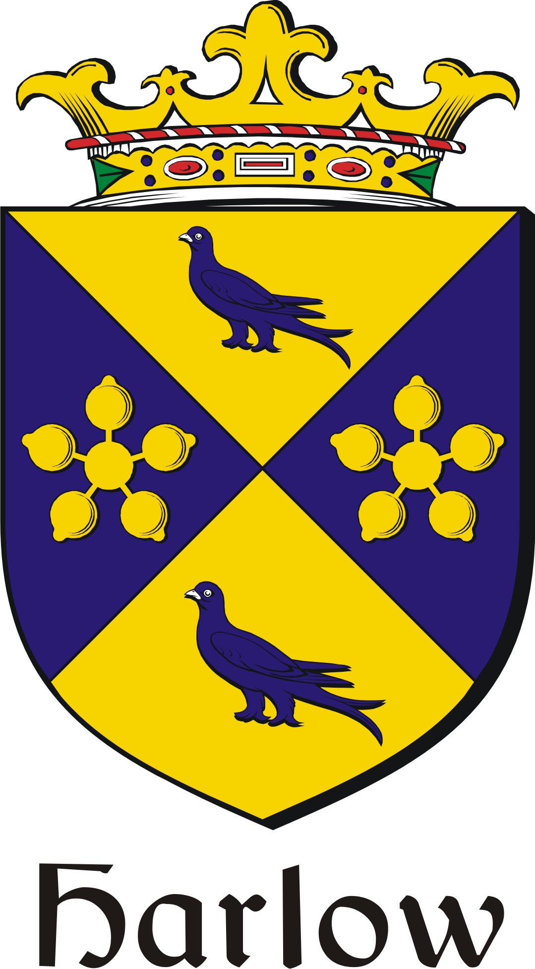 Thumbnail Harlow Family Crest / Irish Coat of Arms Image Download Thumbnail Harlow Family Crest / Irish Coat of Arms Image Download