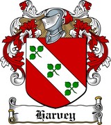 Thumbnail Harvey Family Crest / Irish Coat of Arms Image Download