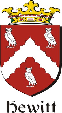 Thumbnail Hewitt Family Crest / Irish Coat of Arms Image Download