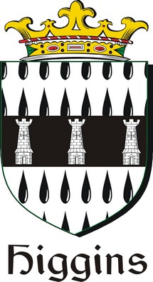 Thumbnail Higgins Family Crest / Irish Coat of Arms Image Download