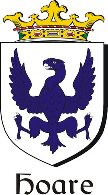 Thumbnail Hoare Family Crest / Irish Coat of Arms Image Download