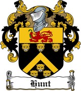 Thumbnail Hunt Family Crest / Irish Coat of Arms Image Download