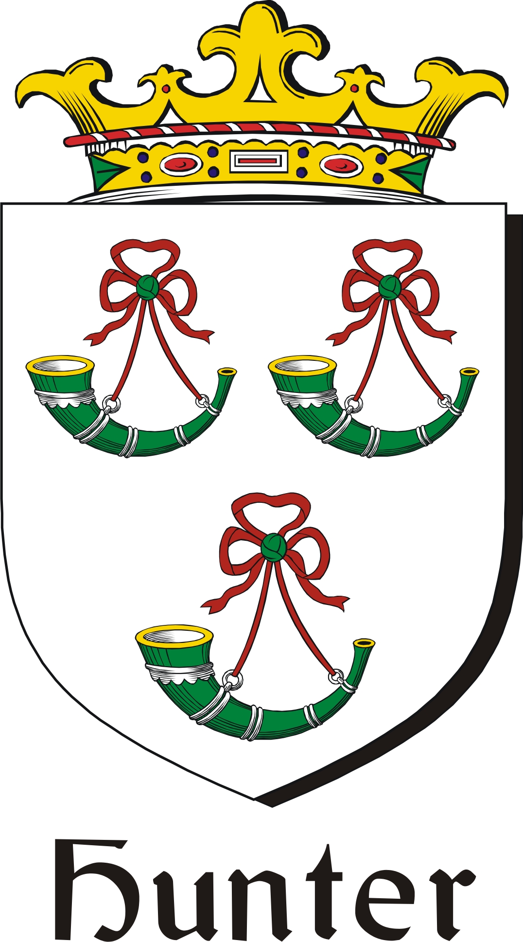 Thumbnail Hunter Family Crest / Irish Coat of Arms Image Download