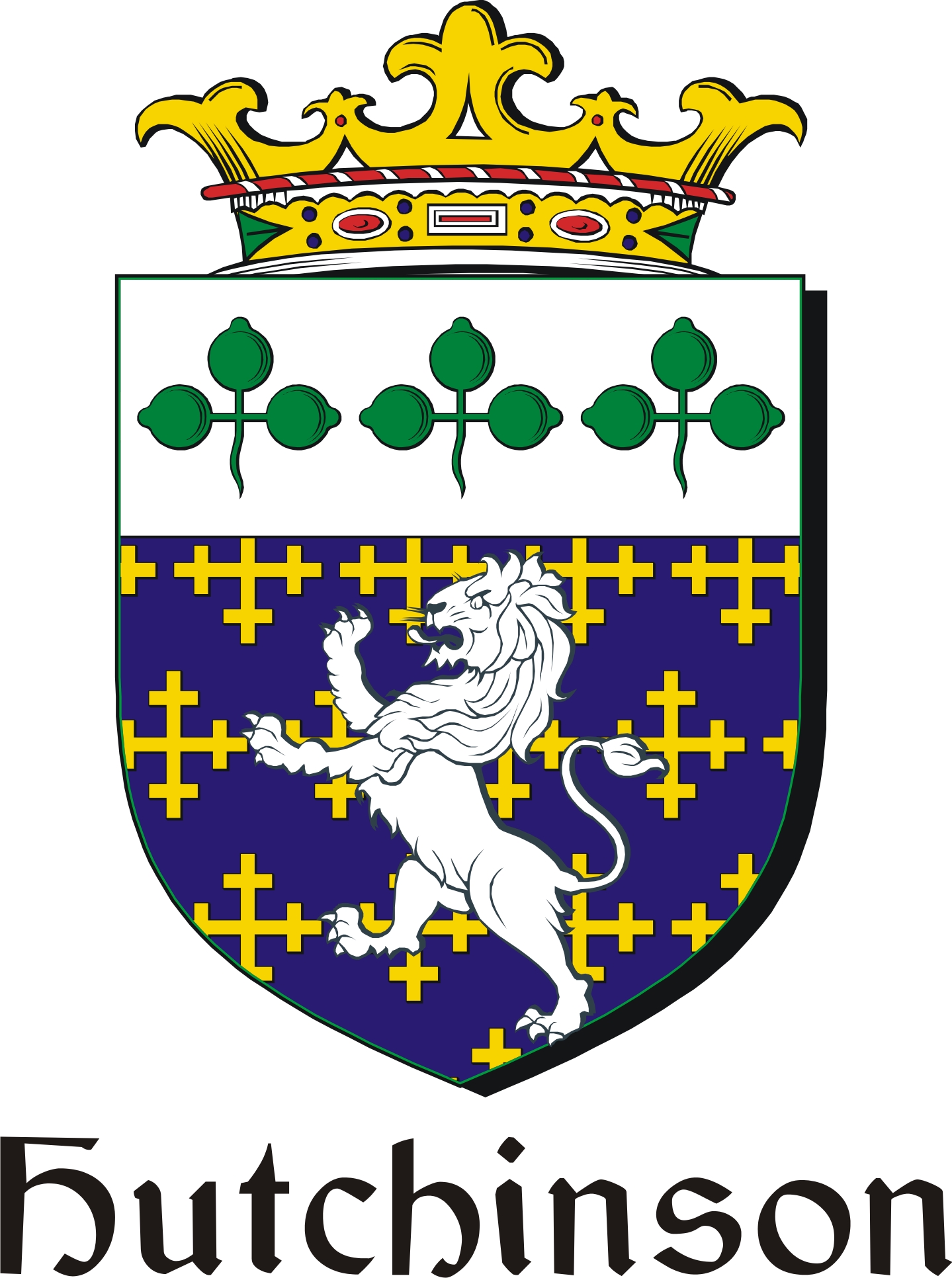 Thumbnail Hutchinson Family Crest / Irish Coat of Arms Image Download