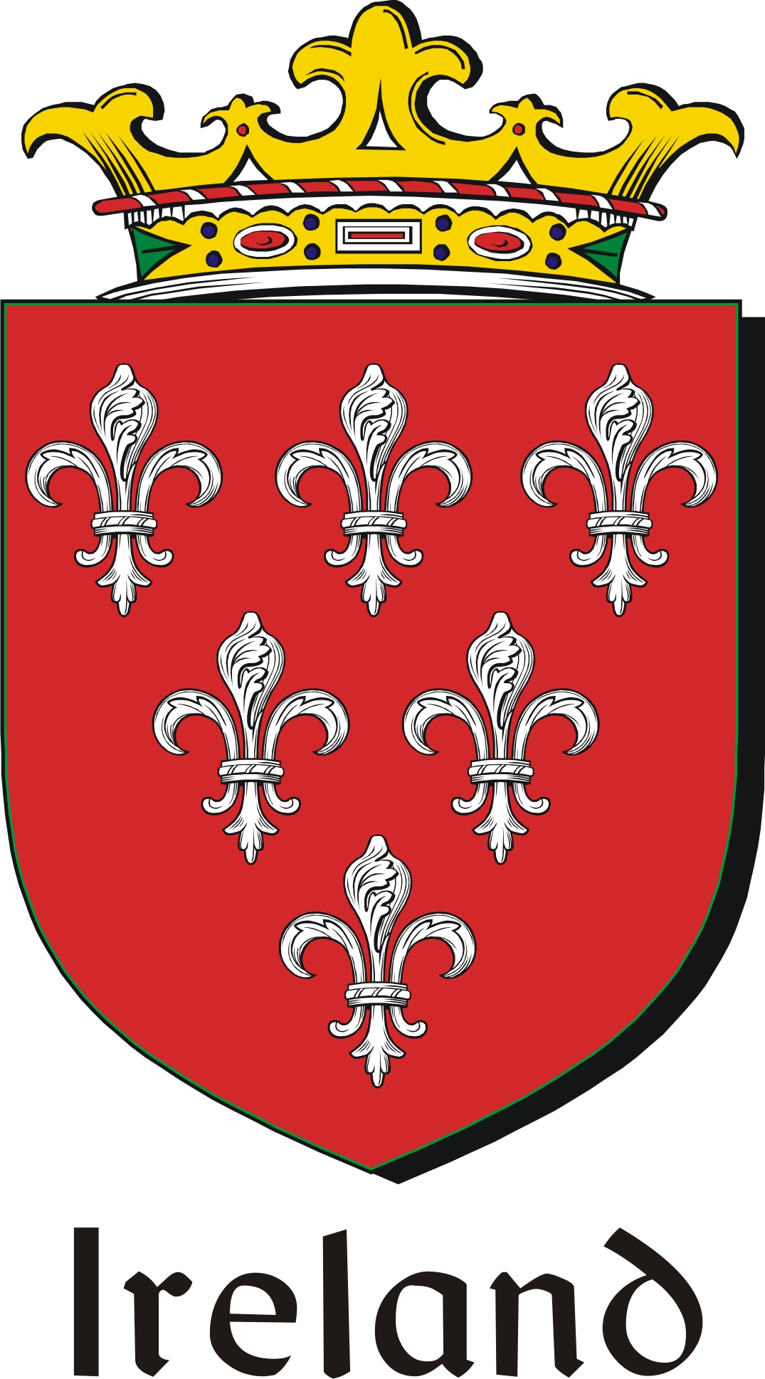 Thumbnail Ireland Family Crest / Irish Coat of Arms Image Download Thumbnail Ireland Family Crest / Irish Coat of Arms Image Download