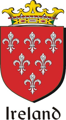 Thumbnail Ireland Family Crest / Irish Coat of Arms Image Download