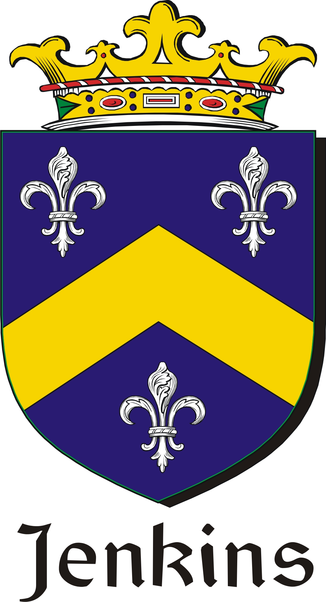 Thumbnail Jenkins Family Crest / Irish Coat of Arms Image Download Thumbnail Jenkins Family Crest / Irish Coat of Arms Image Download