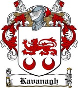 Thumbnail Kavanaugh Family Crest / Irish Coat of Arms Image Download