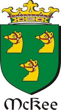 Thumbnail Kee-Mc Family Crest / Irish Coat of Arms Image Download