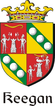 Thumbnail Keegan Family Crest / Irish Coat of Arms Image Download