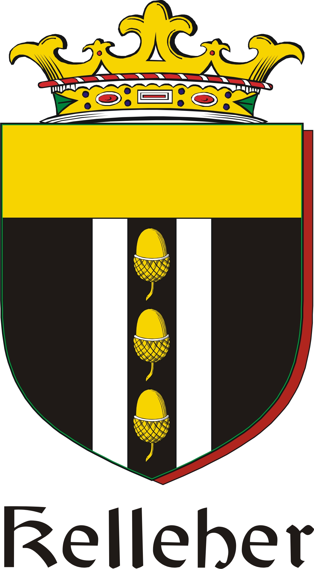 Thumbnail Kelleher Family Crest / Irish Coat of Arms Image Download