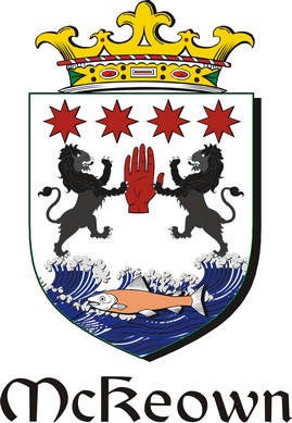 Thumbnail Keown-Mc Family Crest / Irish Coat of Arms Image Download