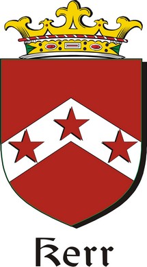 Thumbnail Kerr Family Crest / Irish Coat of Arms Image Download