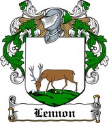 Thumbnail Lennon Family Crest / Irish Coat of Arms Image Download