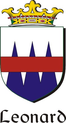 Thumbnail Leonard Family Crest / Irish Coat of Arms Image Download