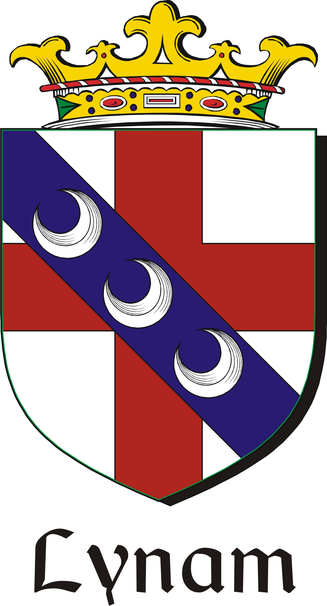 Thumbnail Lynam Family Crest / Irish Coat of Arms Image Download Thumbnail Lynam Family Crest / Irish Coat of Arms Image Download