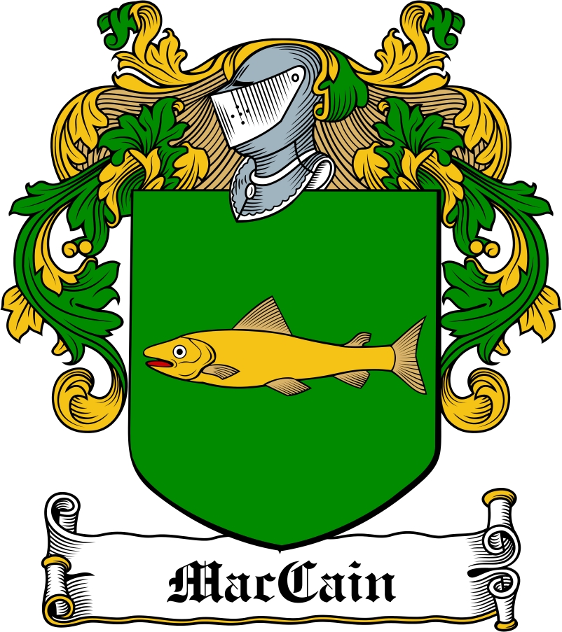 Thumbnail MacCain Family Crest / Irish Coat of Arms Image Download Thumbnail MacCain Family Crest / Irish Coat of Arms Image Download
