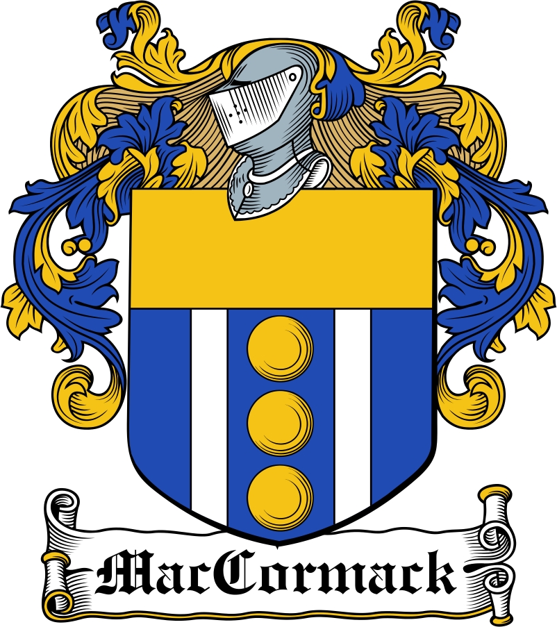 Thumbnail MacCormack Family Crest / Irish Coat of Arms Image Download Thumbnail MacCormack Family Crest / Irish Coat of Arms Image Download