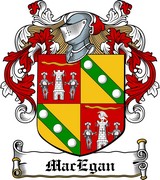 Thumbnail MacEgan Family Crest / Irish Coat of Arms Image Download
