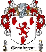 Thumbnail MacGeoghegan Family Crest / Irish Coat of Arms Image Download