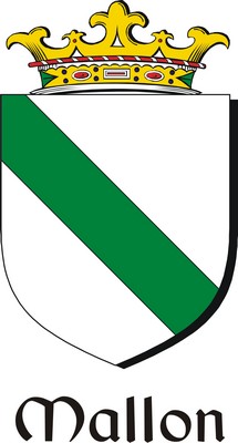 Thumbnail Mallon Family Crest / Irish Coat of Arms Image Download