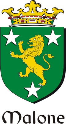 Thumbnail Malone Family Crest / Irish Coat of Arms Image Download