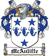 Thumbnail McAuliffe Family Crest / Irish Coat of Arms Image Download Thumbnail McAuliffe Family Crest / Irish Coat of Arms Image Download