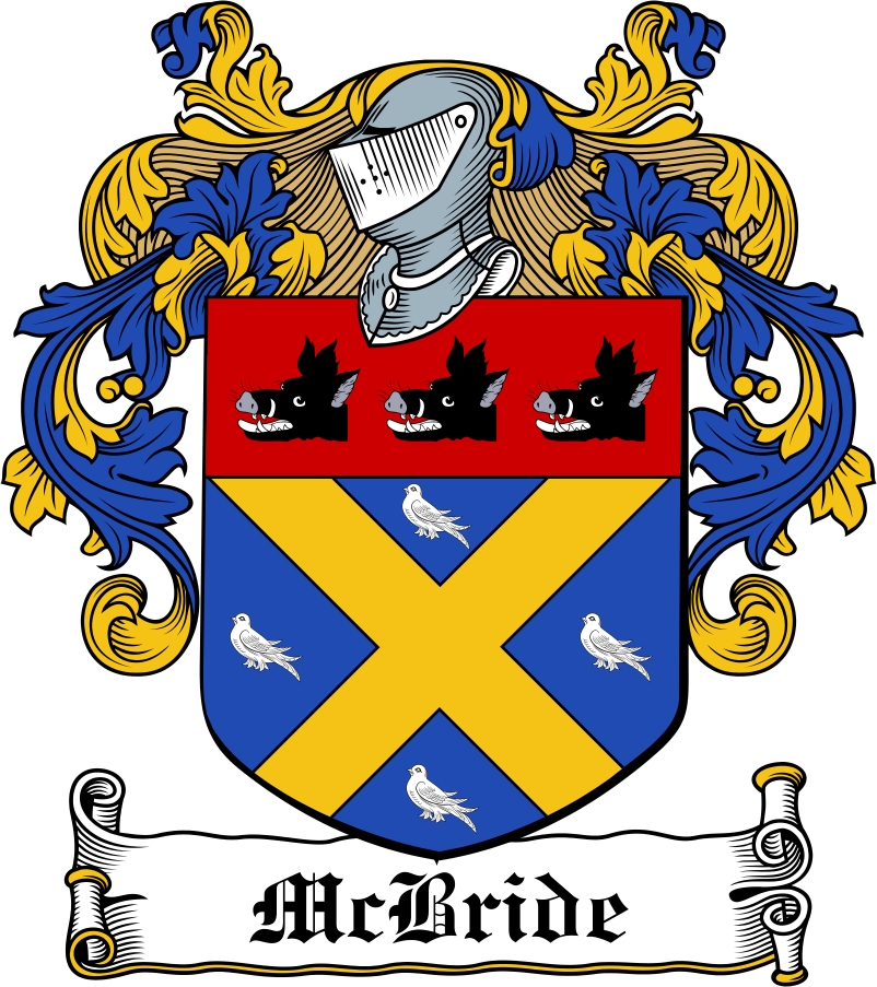 Thumbnail McBride Family Crest / Irish Coat of Arms Image Download Thumbnail McBride Family Crest / Irish Coat of Arms Image Download
