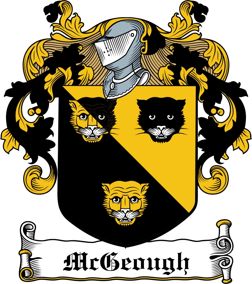 Thumbnail McGeough Family Crest / Irish Coat of Arms Image Download Thumbnail McGeough Family Crest / Irish Coat of Arms Image Download
