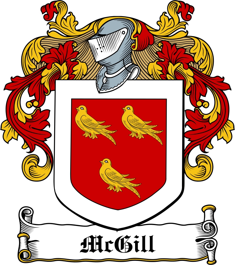 Thumbnail McGill Family Crest / Irish Coat of Arms Image Download Thumbnail McGill Family Crest / Irish Coat of Arms Image Download