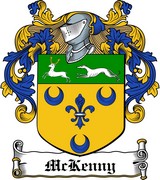 Thumbnail McKenny Family Crest / Irish Coat of Arms Image Download