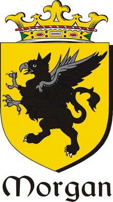 Thumbnail Morgan Family Crest / Irish Coat of Arms Image Download