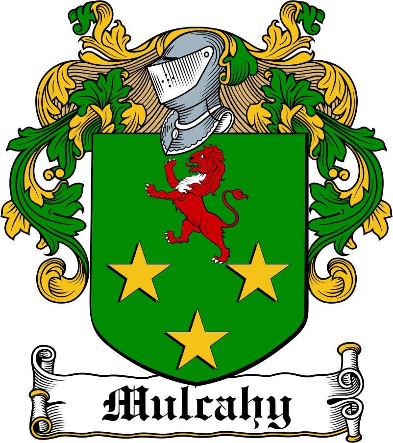 Thumbnail Mulcahy Family Crest / Irish Coat of Arms Image Download