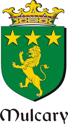 Thumbnail Mulcary Family Crest / Irish Coat of Arms Image Download
