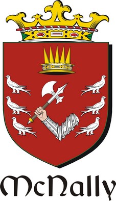 Thumbnail Nally-Mac Family Crest / Irish Coat of Arms Image Download