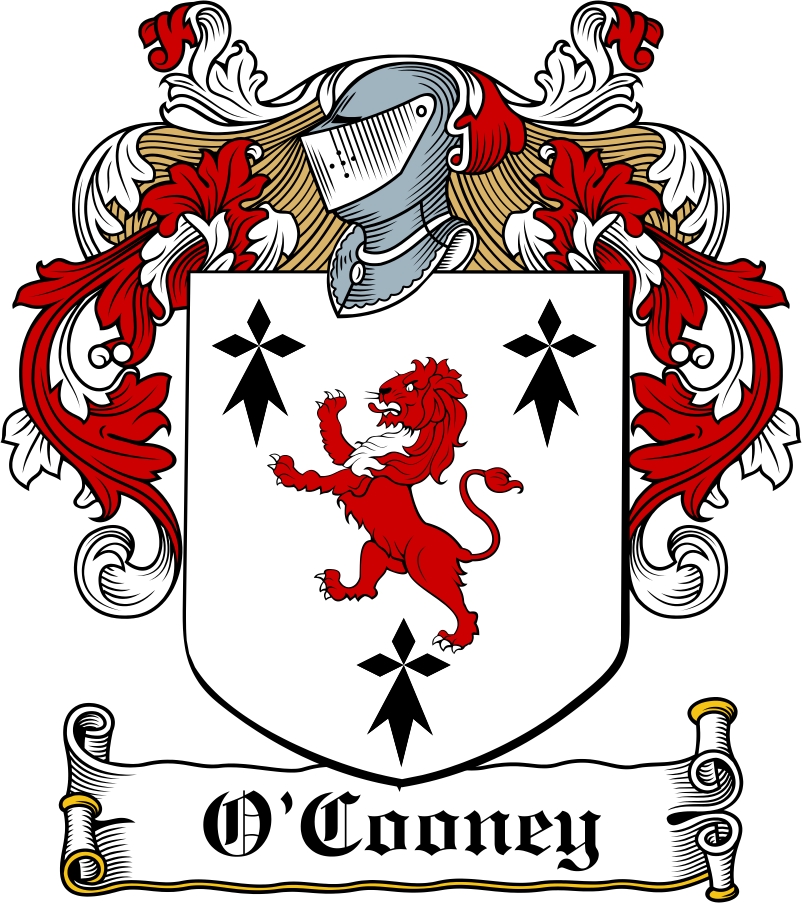Thumbnail O‘Cooney Family Crest / Irish Coat of Arms Image Download Thumbnail O‘Cooney Family Crest / Irish Coat of Arms Image Download