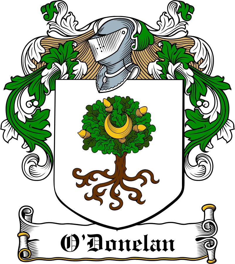 Thumbnail O‘Donelan Family Crest / Irish Coat of Arms Image Download Thumbnail O‘Donelan Family Crest / Irish Coat of Arms Image Download