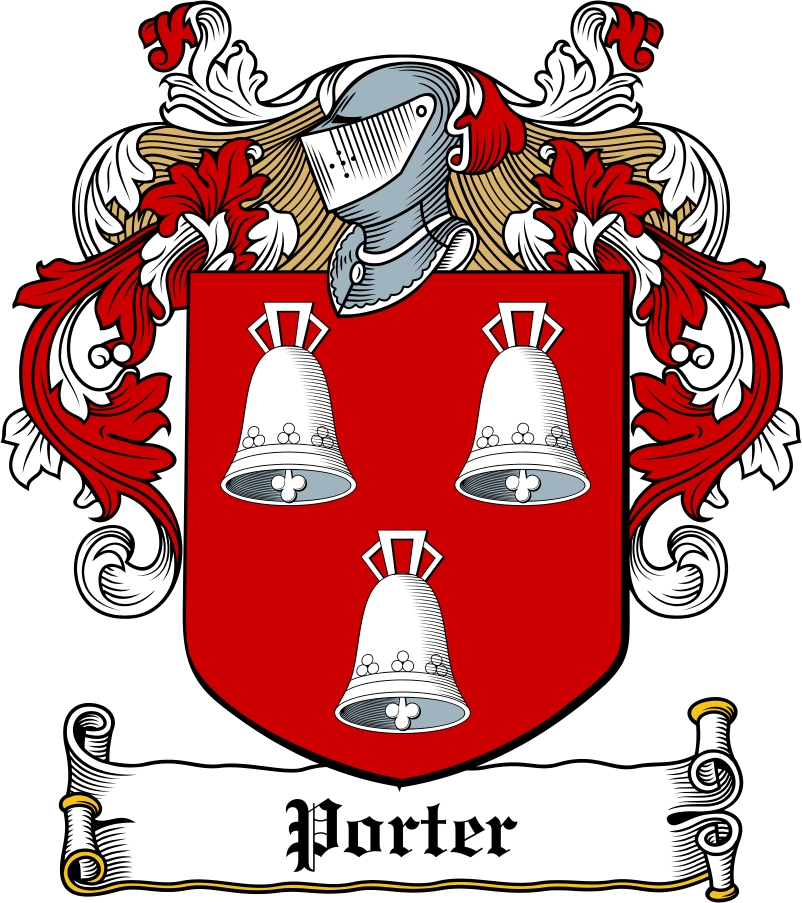 Thumbnail Porter Family Crest / Irish Coat of Arms Image Download