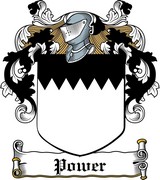 Thumbnail Power Family Crest / Irish Coat of Arms Image Download