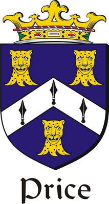 Thumbnail Price Family Crest / Irish Coat of Arms Image Download